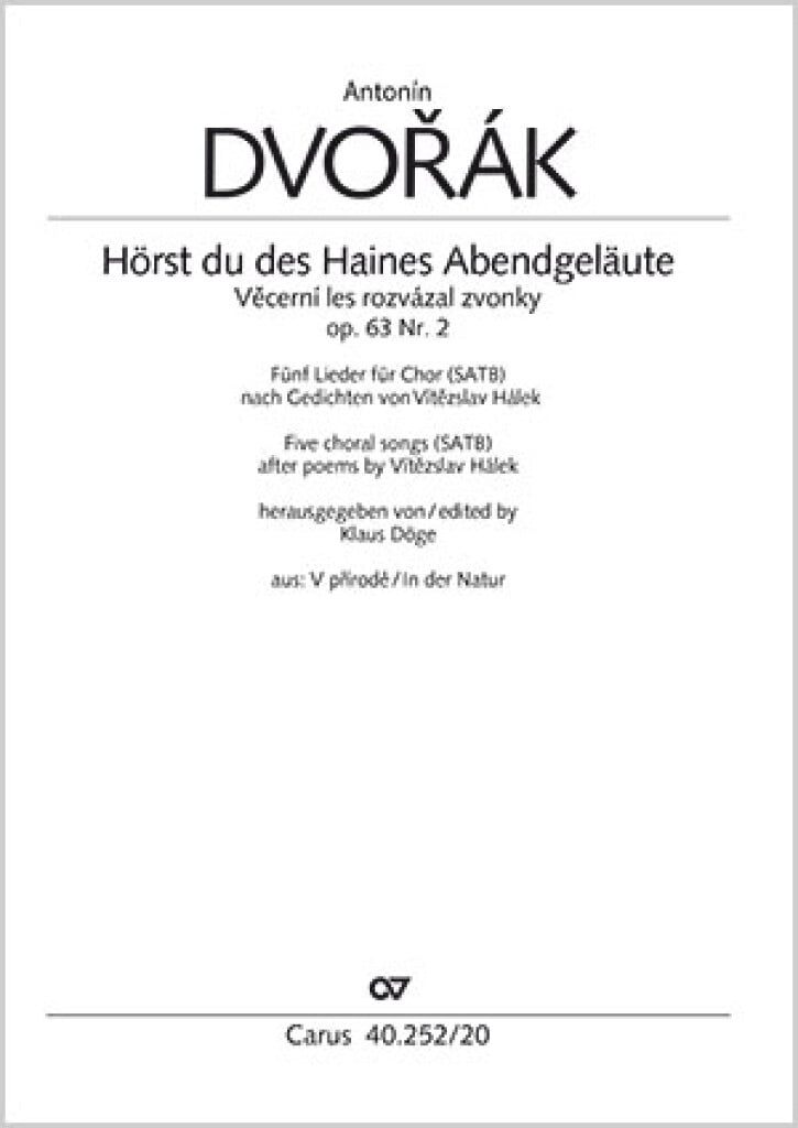 Hörst du des Haines Abendgeläute